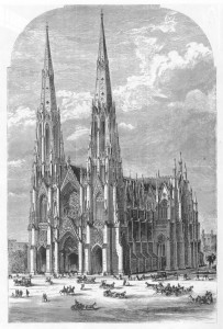 St. Patrick's Cathedral in New York City stood as the most vivid symbol of the Catholic arrival in the U.S. 