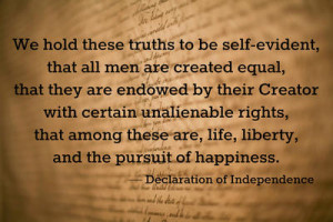 Ignored at first, the Declaration of Independence became a sacred text in American political culture. 