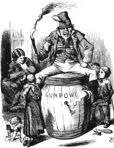 Punch, the British equivalent of Puck, likewise portrayed the Irish as dangerous terrorists.