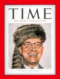 Estes Kefauver upset President Harry Truman in the 1952 New Hampshire primary. The victory increased the importance of primaries in the coming years. 